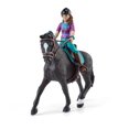 thumbnail image 3 of Schleich Horse Club Lisa & Storm Figurine ensemble de jeu, 3 of 7