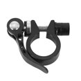 thumbnail image 4 of Bicycle Seatpost Clips Saddle Clips Quick Release Spares New Bicycle Accessories Silver 34.9, 4 of 9
