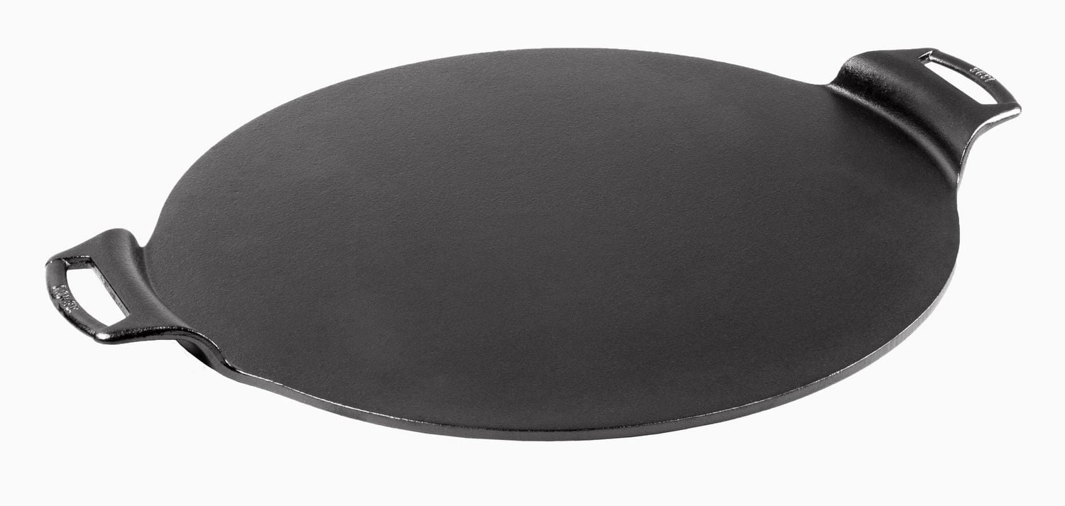 Lodge Pan à pizza en fonte assaisonnée de 15 po
