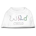 thumbnail image 1 of Chemises Enfant Strass Sauvages Blanc XL (16), 1 of 1