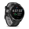 thumbnail image 2 of Garmin Forerunner® 965 GPS Smartwatch - Titanium Bezel with Whitestone Case and Whitestone/Powder Grey Silicone Band, 2 of 8
