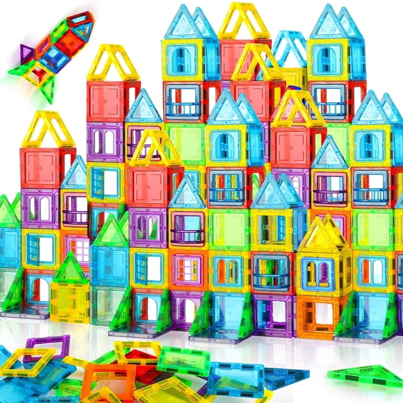 GRM Magnetic Tiles for Toddlers 3-5 Magnetic Blocks for Kids Ages 4-8 STEM Magnet