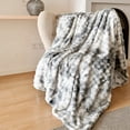 thumbnail image 1 of EGNMCR Throw Blanket, Throw Blanket for Couch Imitation Rabbits Hair Fleece Blanket Office Nap Blanket Air Conditioning Sofa Cover Blanket Student Dormitory Fleece Blanket Polyester Fiber Blanket, 1 of 6