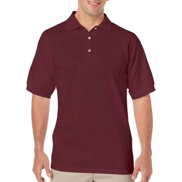 Gildan Mens DryBlend Jersey Sport Shirt , 2XL, Maroon
