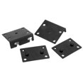 thumbnail image 3 of Bed Hinge, Hardware Bracket 8x9cm/3.1x3.5in Load-Bearing Durable  For Wooden Bed Frame For Bed Railing For Headboard, 3 of 8