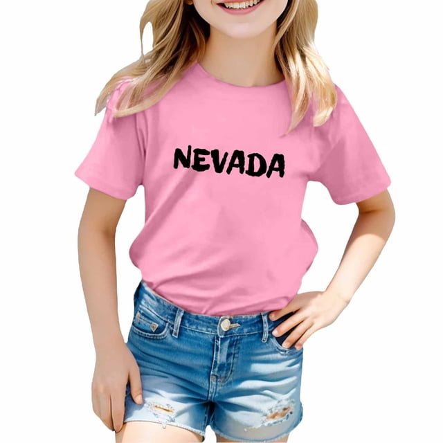 TZEWGL Tops For Infnat Squid Theme Printed Loose Crew Neck Short Sleeve Clothes For Newborns size 4-5T
