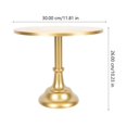 thumbnail image 2 of Tall Base Cake Display Stand Party Iron Dessert Showing Rack Wedding Supply, 2 of 6