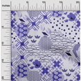 thumbnail image 2 of oneOone Cotton Flex Dark Blue Fabric Asian Japanese Pattern Sewing Craft Projects Fabric Prints By Yard 40 Inch Wide, 2 of 4