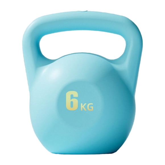 Lipstore Water Filled Kettlebell Exercise Kettlebell for Home Gym Lift Hips Household Blue 6kg