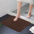 thumbnail image 2 of Kitchen Mats for Floor Bathroom Wool Carpet Floor Mat, Absorbent Anti Slip Mat, Kitchen Floor Mat, Machine Washable, Suitable for Bathtub and Shower Bath Mats for Bathroom Floor, 2 of 7