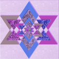 thumbnail image 1 of Ahgly Tapis d'Intérieur Lavable en Machine Carré Transitionnel Fleur Rose, 6 Pieds Carré, 1 of 7
