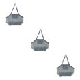 thumbnail image 3 of maskred Versatile Beach Toys Bag Durable Mesh Tote for Poolside Adventures Grey Extra Large 3Set, 3 of 6