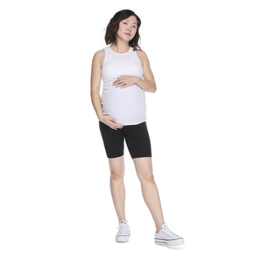 Paisley Sky Maternity Biker Short