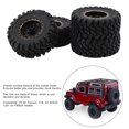 thumbnail image 3 of 1.2in Wheel Tires, RC Wheel Tires 4PCS Rubber  for SCX24 1/24 Remote Control Car, 3 of 7