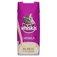 thumbnail image 1 of Whiskas Catmilk Kitten & Cat Snack Drink Treat 200ml, 1 of 8