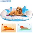 thumbnail image 4 of AMERTEER Dog Cooling Mat Summer Pet Self Cooling Pad for Small Medium Dogs Cats Summer Reusable Pet Training Pad Non Toxic & Pressure Activated  No Water Electricity or Refrigeration Need, 4 of 7