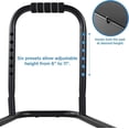 thumbnail image 3 of Ergonomic Free-Standing Footrest Under Desk, Heavy Duty Height Adjustable Foot Rest Relief Platform, Max.Load 55lbs, 3 of 7