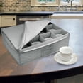 thumbnail image 3 of Sorbus Ensemble de 5 Pcs de Rangement pour Vaisselle pour Protéger Ou Transporter des Assiettes en Porcelaine, des Tasses et des Plats, 3 of 7