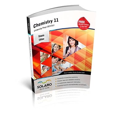 Ontario Chimie 11 Préparation Universitaire (CH3U) Broché