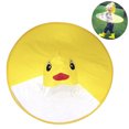 thumbnail image 1 of Bangcool Kid's Raincoat Cartoon Cute Waterproof Duck Reusable Rain Poncho Hooded Raincoat, 1 of 10