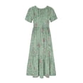 thumbnail image 3 of Robe Complète Zanvins Robes pour Femmes 2024, Chandail Tricoté à Encolure en U pour Femmes avec Dentelle et Robe Chandail au Tempérament à la Mode, 3 of 4