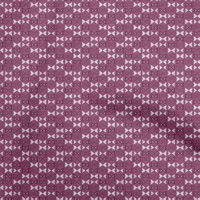 oneOone Silk Tabby Dark Magenta Fabric Block Craft Projects Decor Fabric Printed By The Yard 42 Inch Wide-8M