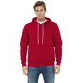 thumbnail image 1 of Bella Canvas 3719 Unisex Poly-Cotton Fleece Pullover Hoodie, XS, Red, 1 of 1