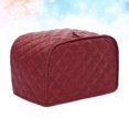 thumbnail image 2 of 1PC Two Slice Toaster Appliance Cover Toaster Cover for Kitchen Home Restaurant (Red), 2 of 8