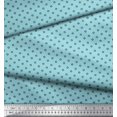 thumbnail image 2 of Soimoi Modal Satin Fabric Geometric Small Print Sewing Fabric Yard 42 Inch Wide, 2 of 3
