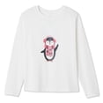 thumbnail image 1 of George Girls' Graphic Long Sleeve Tee, 1 of 2