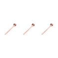 thumbnail image 2 of Redempat Cute Tea Spoon Exquisite Stainless Steel Spoon For Tea Drinking Teaware cat paw rose gold 1 3Set, 2 of 6