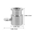 thumbnail image 2 of Raindrops 4pcs Rotisserie Supply Rod Roller Ironplated Chrome Grilling Rod Fixator For Home Users, 2 of 8