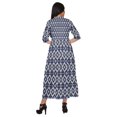 thumbnail image 4 of Moomaya Robe Kurti Longue à Manches Courtes Imprimée, Tunique Ligne A, Haut Indien pour Femmes, 4 of 5