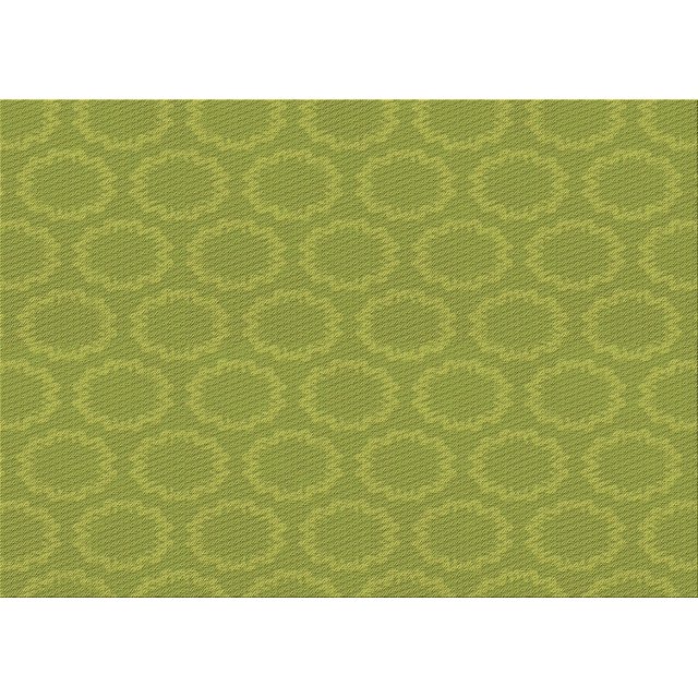 Ahgly Company Machine Washable Indoor Rectangle Transitional Pistachio Green Area Rugs, 2' x 3'