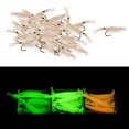 thumbnail image 4 of Almencla 50x Saltwater Sea Fishing Silicone Simulation Lures Tackle Prawn White, 4 of 8