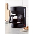 thumbnail image 4 of Mainstays 5 Cup Drip Coffee Maker - 5 Cup Switch Coffee Maker - Black, 4 of 5