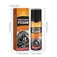 thumbnail image 2 of TIMIFIS Wheel Cleaner Car Tire Steel Rim Cleaner Powerful Wheel Rim Stain Removal Sludge Maintenance Agent 100ml, 2 of 9