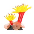 thumbnail image 3 of Simulation Corail Silicone Corail, Simulation Corail, Couleur Vive pour Aquariums Jaune, 3 of 8