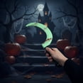 thumbnail image 4 of LSLJS Halloween Luminous Bloods Blade Prop Knife Simulation Plastic Kitchen Knife Machetes and Machetes Horror Bloods Stain Cos Performance Equipment Halloween Decorations, 4 of 6
