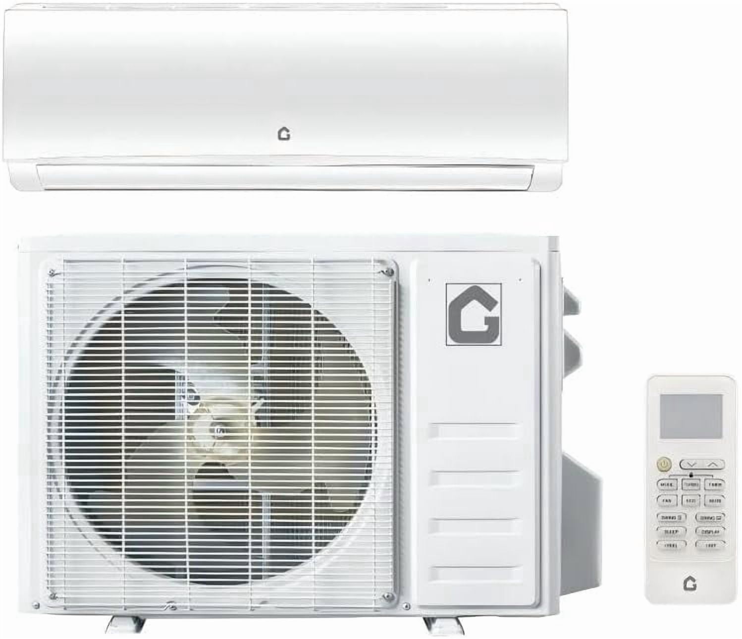 YUSAZENS 12000BTU Ductless Mini Split Air Conditioner, 21 SEER2 WiFi Enabled Cooling Unit, 208-230V ABS Wall Mount AC for Home Bedroom Office