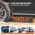 thumbnail image 3 of KFFKFF 7 TON Grip Pads, TPR Material, for Off-road, Cars, Pickups, SUVs, RVs, Dual Tire Grip Mats for Snow, Sand, Mud, Loose Ground, Includes Storage Bags, Compact, Black, 3 of 9