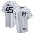 thumbnail image 1 of New York_Yankees #45 Cole Fans Apparel Baseball Jersey Home Shirt Player Baseball Team Jerseys, 1 of 3