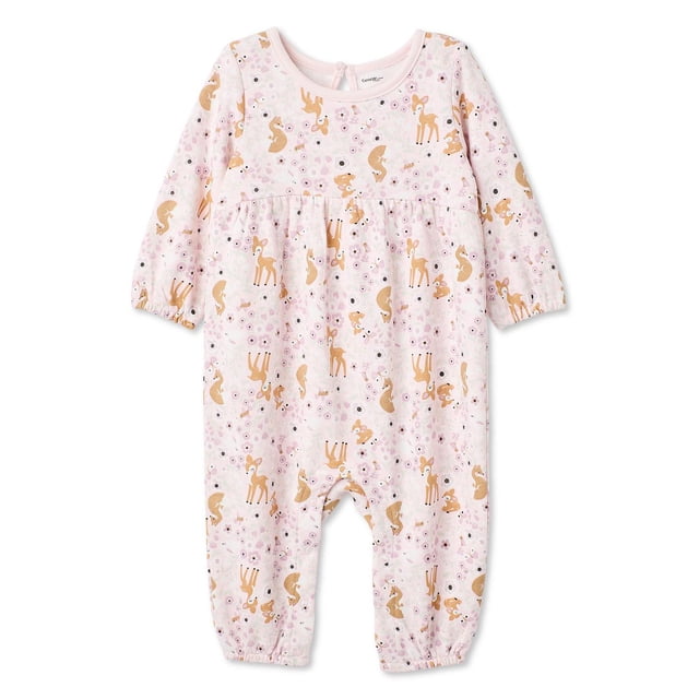 George Baby Girls' French Terry Romper