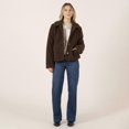 thumbnail image 4 of Bloom Girl Button up Fleece Sherpa jacket, 4 of 5