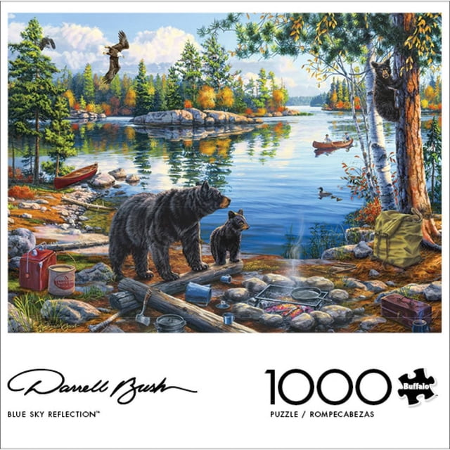 Buffalo Games - Darrell Bush - Blue Sky Reflection - 1000 Piece Jigsaw Puzzle