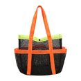 thumbnail image 1 of JWshufel Large Capacity Portable Swimming Bag with Multi Pocket Storage for Beach Swimming Pool Vacation Travel Long Lasting Polyester Mesh Design Easy to Fold and Carry, 1 of 5