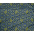 thumbnail image 4 of oneOone Polyester Lycra Fabric Swirl Block Printed Fabric 1 Yard 56 Inch Wide, 4 of 4