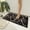 Black #21, variant on Rugs Absorbent Non-Slip Foam Machine Washable Soft Velvet Bath Mats Easier To Dry For Bathroom Floor