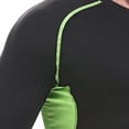 thumbnail image 4 of asjyhkr Mens Compression Shirts Long Sleeve Workout Athletic Running T Shirts Summer Quick Drying Performance Tops for Sports, 4 of 5