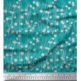 thumbnail image 1 of Soimoi Rayon Fabric Geometrical Check & Aster Floral Fabric Prints By Yard 42 Inch Wide, 1 of 3